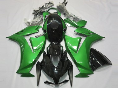 Gloss Black and Green 12-16 CBR1000RR Fairings