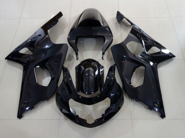 Gloss Black 00-02 GSXR 1000 Fairings