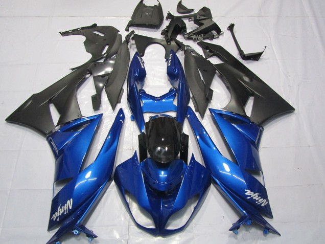 Gloss Blue 09-12 ZX6R Fairings
