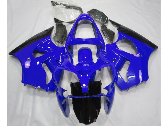 Gloss Blue & Black 00-02 ZX6R Fairings Gloss Blue & Black 00-02 ZX6R Fairings