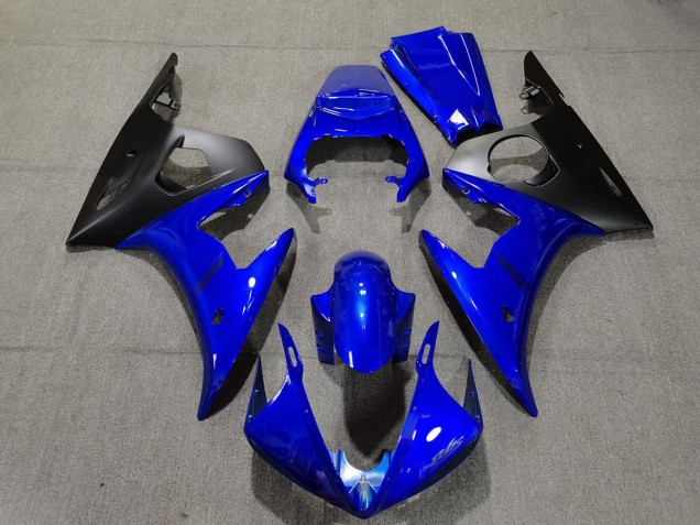 Gloss Blue & Black 05 R6 Fairings Gloss Blue & Black 05 R6 Fairings