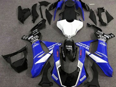 Gloss Blue Logo Style 15-19 R1 Fairings