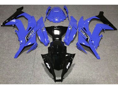 Gloss Blue & Logos 11-15 ZX10R Fairings