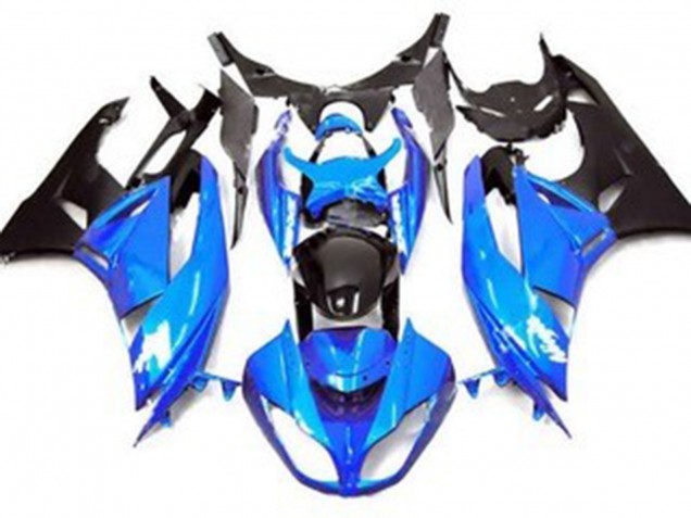 Gloss Blue Style 09-12 ZX6R Fairings Gloss Blue Style 09-12 ZX6R Fairings