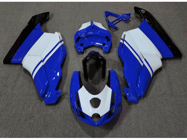 Gloss Blue & White 03-04 Ducati 749 999 Fairings Gloss Blue & White 03-04 Ducati 749 999 Fairings