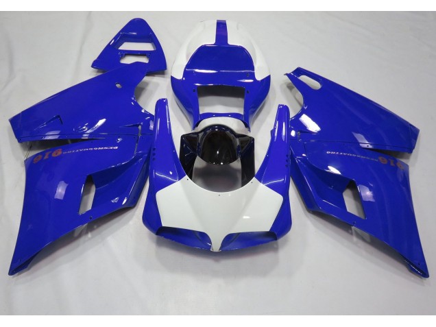 Gloss Blue & White 93-05 Ducati 996 748 916 998 Fairings Gloss Blue & White 93-05 Ducati 996 748 916 998 Fairings