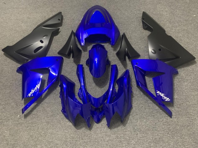 Gloss Blue and Black 04-05 ZX10R Fairings Gloss Blue and Black 04-05 ZX10R Fairings