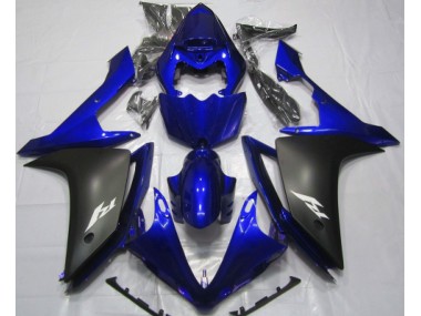 Gloss Blue and Black 07-08 R1 Fairings