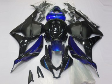 Gloss Blue and Black 09-12 CBR600RR Fairings