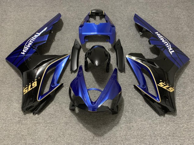 Gloss Blue and Black 09-12 Daytona 675 Fairings Gloss Blue and Black 09-12 Daytona 675 Fairings