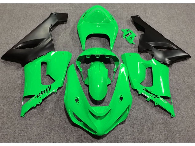 Gloss Green 05-06 ZX6R Fairings Gloss Green 05-06 ZX6R Fairings