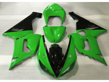 Gloss Green & Black 05-06 ZX6R Fairings