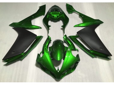 Gloss Green & Black 07-08 R1 Fairings