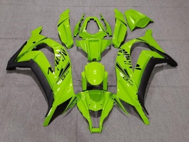 Gloss Green & Black 11-15 ZX10R Fairings