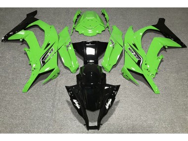 Gloss Green & Logos 11-15 ZX10R Fairings