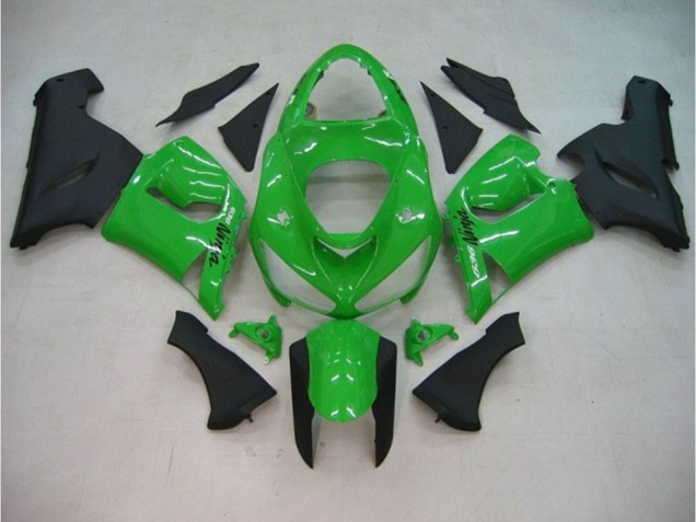 Gloss Green Matte 05-06 ZX6R Fairings Gloss Green Matte 05-06 ZX6R Fairings