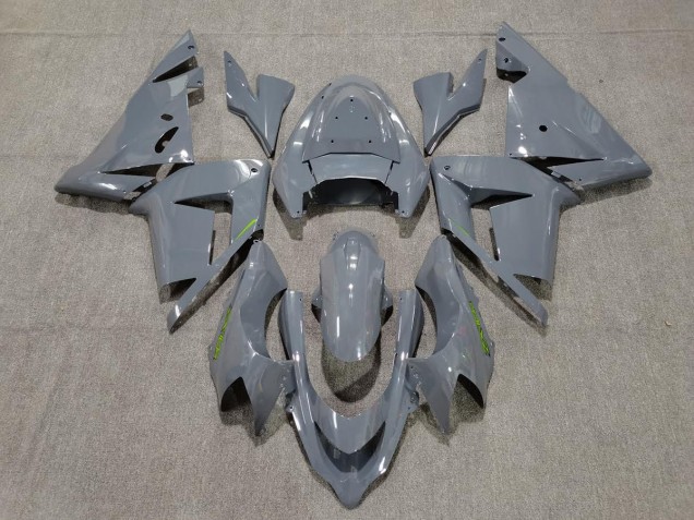 Gloss Grey & Green 04-05 ZX10R Fairings Gloss Grey & Green 04-05 ZX10R Fairings