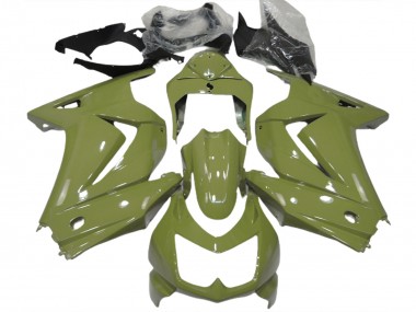Gloss Olive 08-12 Ninja 250 Fairings