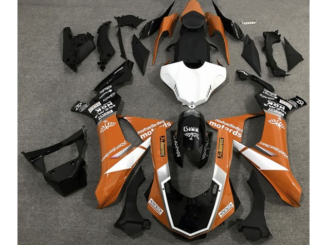 Gloss Orange Logo Style 15-19 R1 Fairings Gloss Orange Logo Style 15-19 R1 Fairings