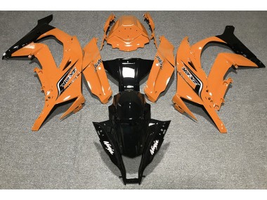 Gloss Orange & Logos 11-15 ZX10R Fairings