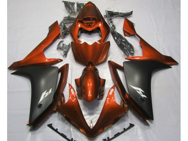 Gloss Orange and Black 07-08 R1 Fairings Gloss Orange and Black 07-08 R1 Fairings