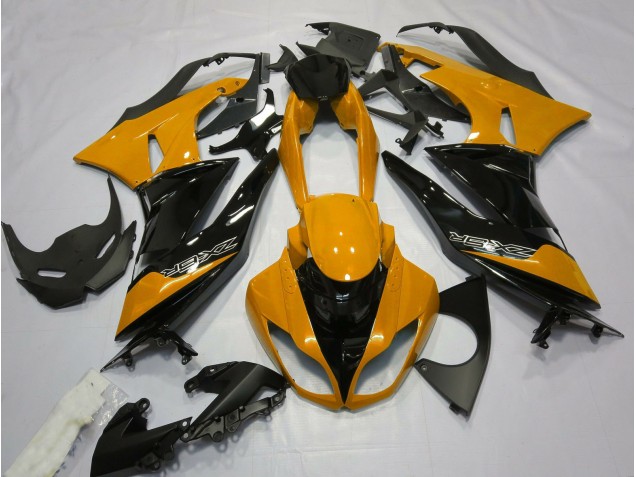Gloss Orange and Black 09-12 ZX6R Fairings Gloss Orange and Black 09-12 ZX6R Fairings