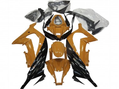Gloss Orange and Black 11-15 ZX10R Fairings