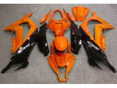 Gloss Orange and Black 16-19 ZX10R Fairings