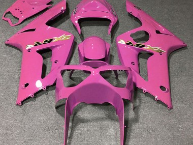 Gloss Pink 03-04 ZX6R Fairings