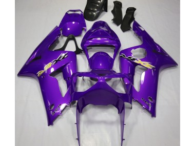 Gloss Purple 03-04 ZX6R Fairings