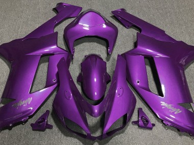 Gloss Purple 07-08 ZX6R Fairings
