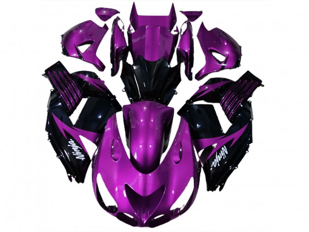 Gloss Purple and Black 06-11 ZX14R Fairings Gloss Purple and Black 06-11 ZX14R Fairings