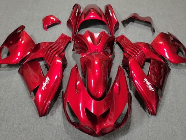 Gloss Red 06-11 ZX14R Fairings