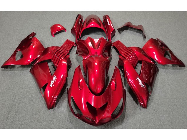 Gloss Red 06-11 ZX14R Fairings