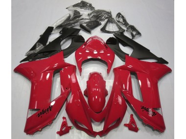 Gloss Red 07-08 ZX6R Fairings