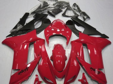 Gloss Red 07-08 ZX6R Fairings
