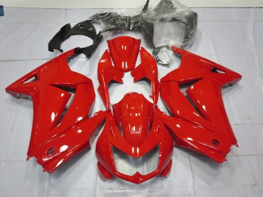 Gloss Red 08-12 Ninja 250 Fairings