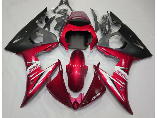 Gloss Red & White 03-04 R6 Fairings Gloss Red & White 03-04 R6 Fairings