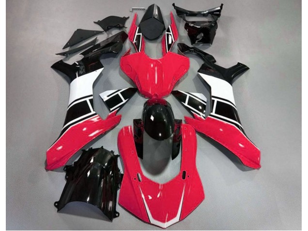 Gloss Red White and Black 15-19 R1 Fairings Gloss Red White and Black 15-19 R1 Fairings