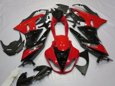 Gloss Red and Black 09-12 ZX6R Fairings