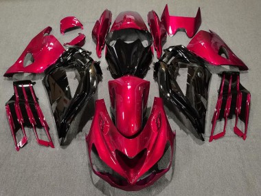 Gloss Red and Black 12-21 ZX14R Fairings