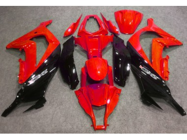 Gloss Red and Black 16-19 ZX10R Fairings