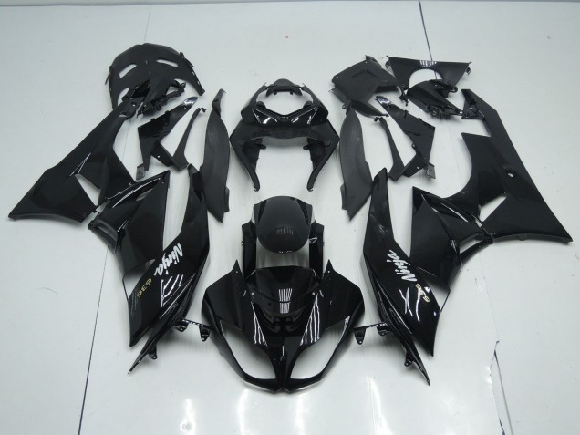Gloss Total Black 09-12 ZX6R Fairings Gloss Total Black 09-12 ZX6R Fairings