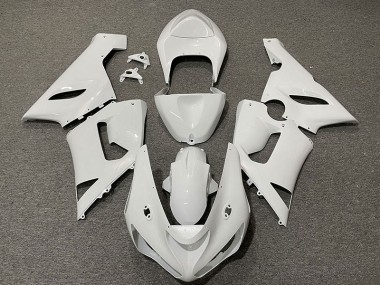 Gloss White 05-06 ZX6R Fairings