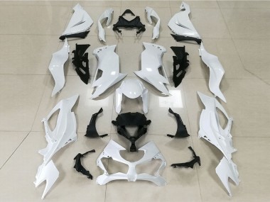 Gloss White 19-23 ZX6R Fairings