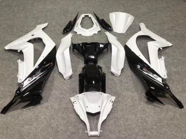Gloss White / Black 11-15 ZX10R Fairings
