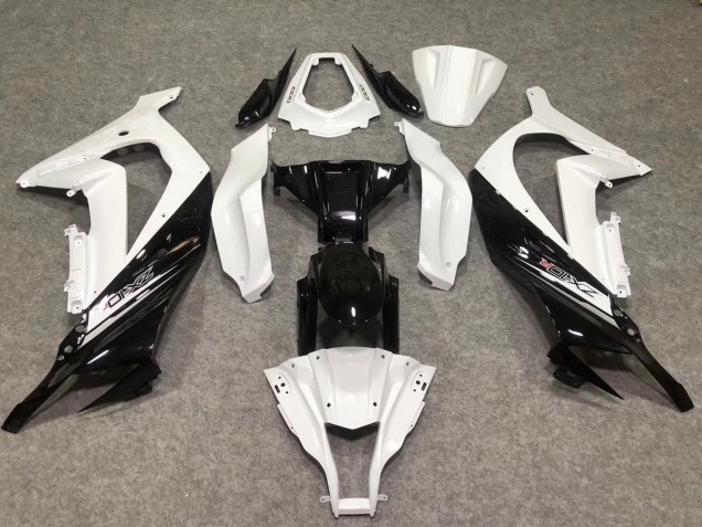 Gloss White / Black 11-15 ZX10R Fairings Gloss White / Black 11-15 ZX10R Fairings