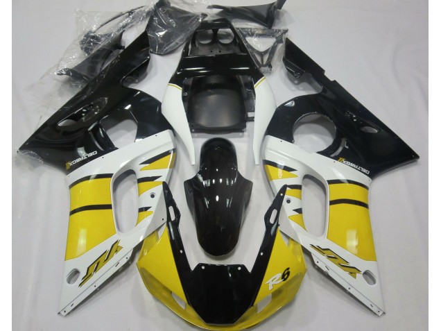 Gloss Yellow and Black 98-02 R6 Fairings Gloss Yellow and Black 98-02 R6 Fairings