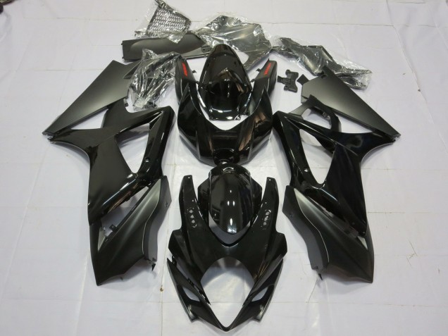 Gloss and Matte Black 07-08 GSXR 1000 Fairings Gloss and Matte Black 07-08 GSXR 1000 Fairings