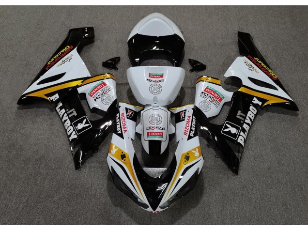 Gold Playboy 05-06 ZX6R Fairings Gold Playboy 05-06 ZX6R Fairings